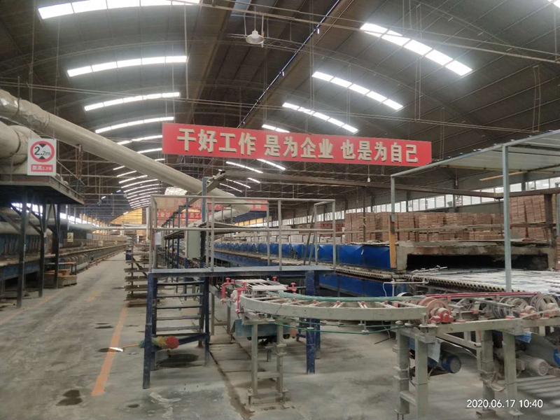 耐酸磚生產(chǎn)車間視頻